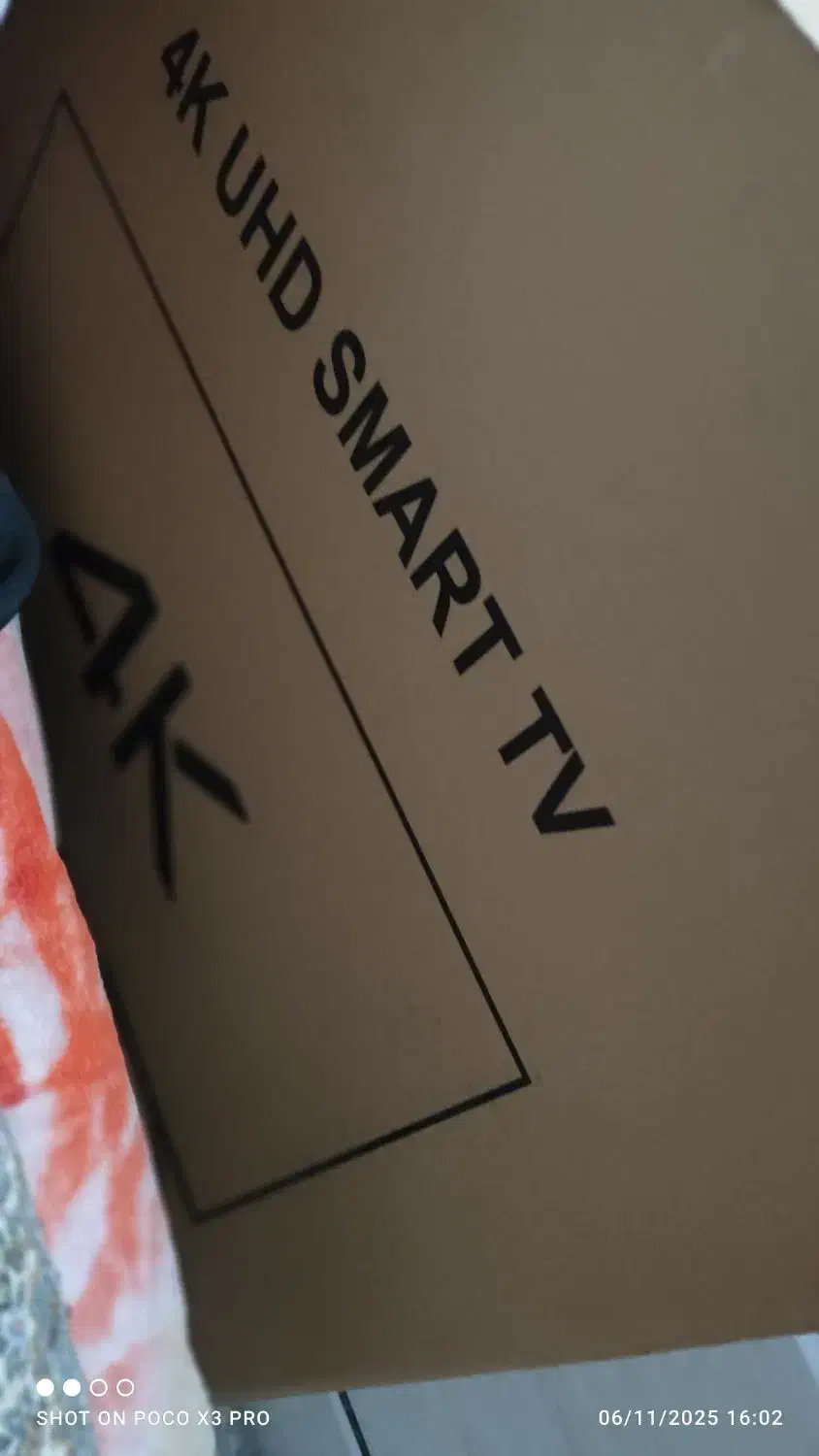 تلویزیون 55 اینچ 4k پلوتوث دار بروزترین|تلویزیون و پروژکتور|بروجرد, |دیوار