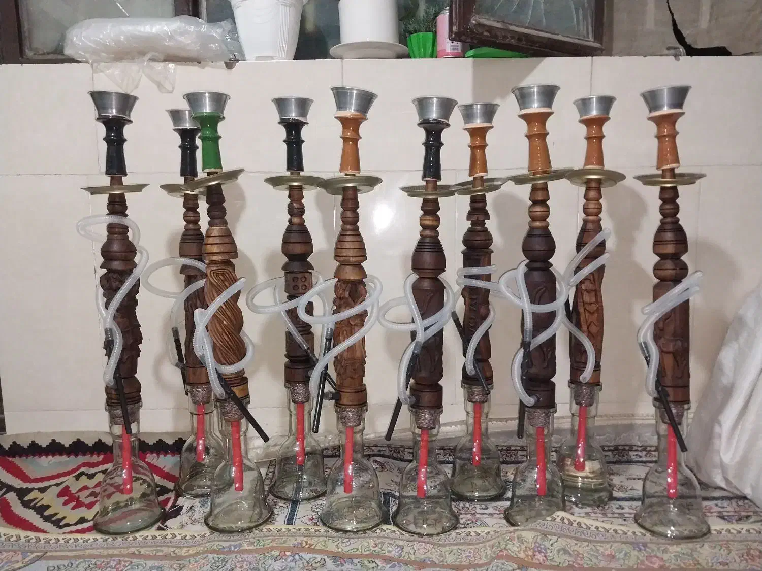 قلیان|صنایع دستی و سایر لوازم تزئینی|زبرخان, |دیوار