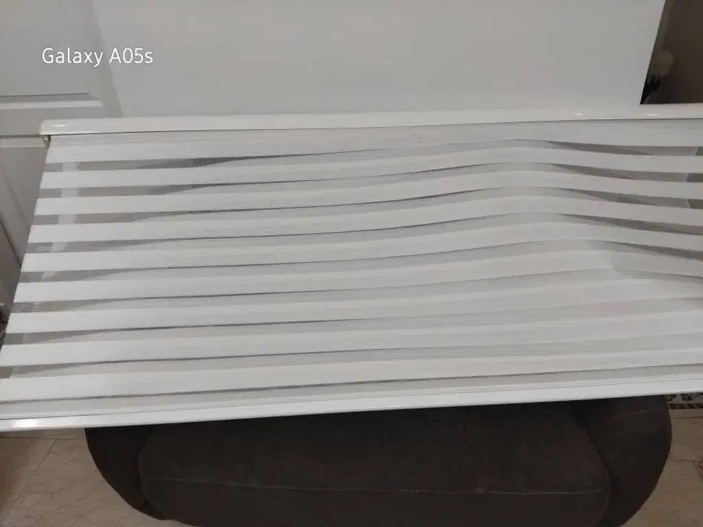 پرده کرکره زبرا درچه یک دودرسه ونیم متر سفید رنگ|پرده، رانر، رومیزی|تهران, قاسمآباد|دیوار