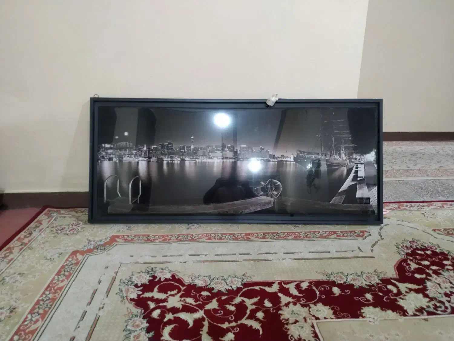 تابلو چراغ دار زیبا|تابلو، نقاشی، عکس|اهواز, شهرک نفت|دیوار