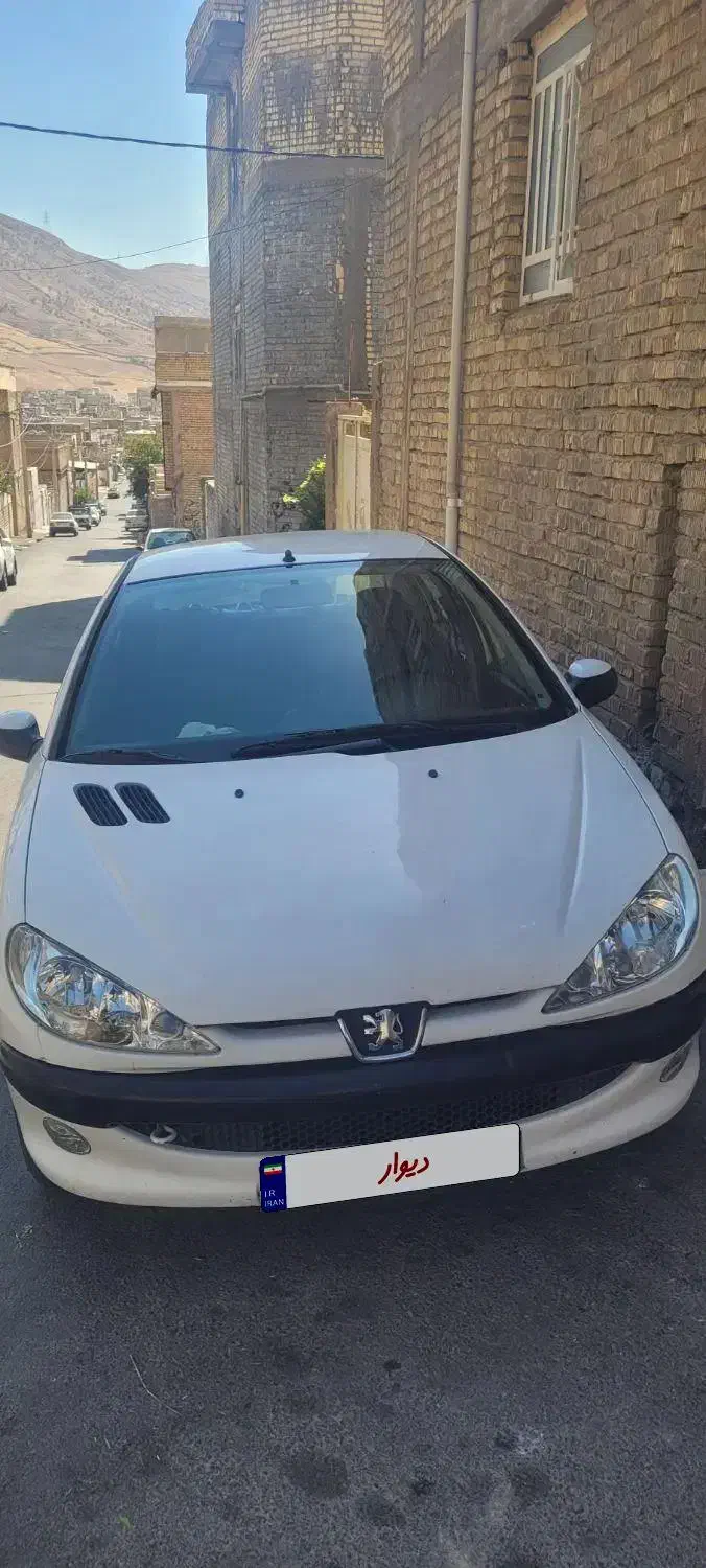 ۲۰۶ sd مدل ۹۳ فابریک|خودرو سواری و وانت|شیراز, سعدیه جنوبی|دیوار