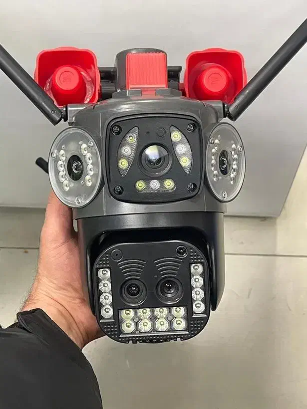 دوربین مداربسته سیمکارتی سه لنز|دوربین مداربسته|بومهن, |دیوار