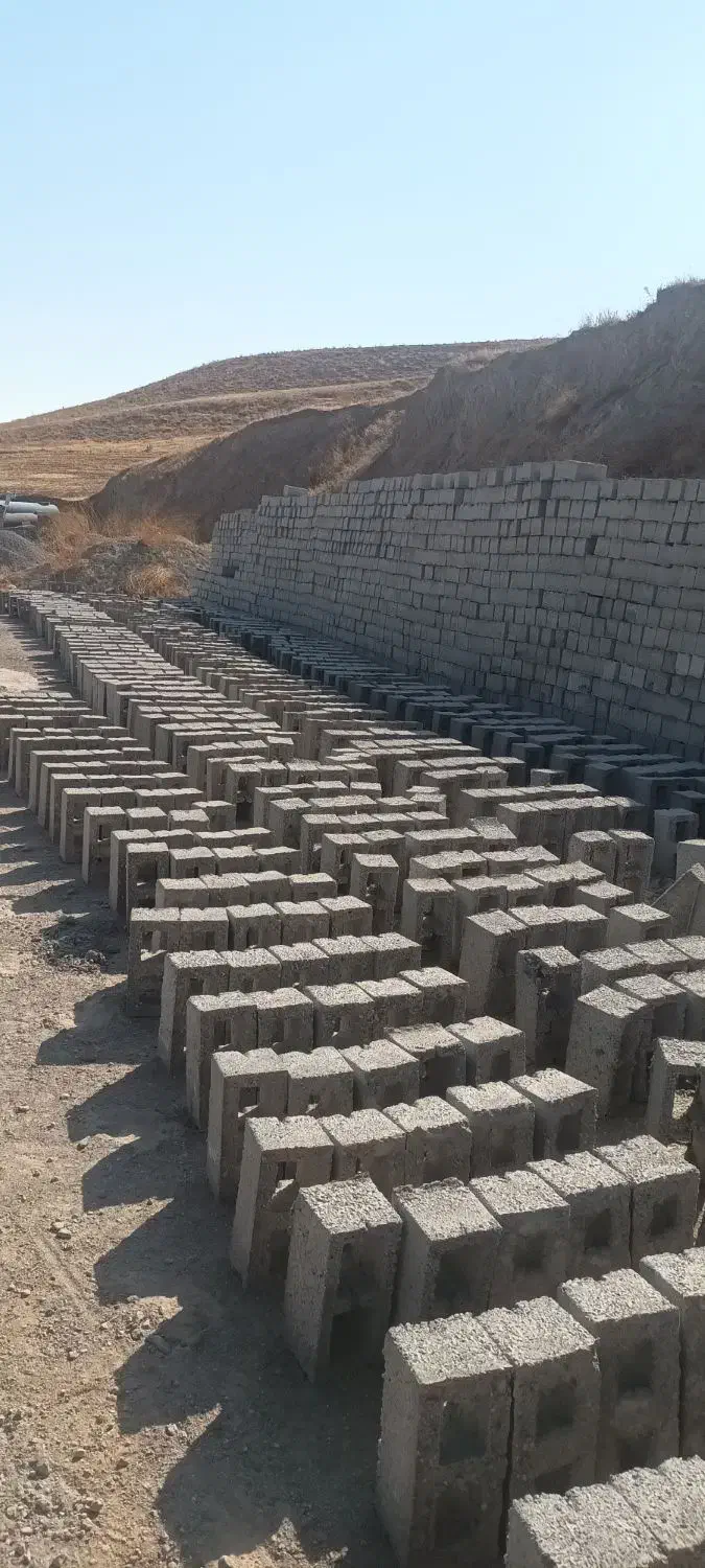 بلوک سیمانی قالب چاه|مصالح و تجهیزات ساختمان|هشترود, |دیوار