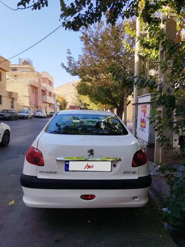 206sdV8(صندوقدارTU5)مدل۸۷تک برگ سند|خودرو سواری و وانت|شیراز, فرهنگ شهر|دیوار