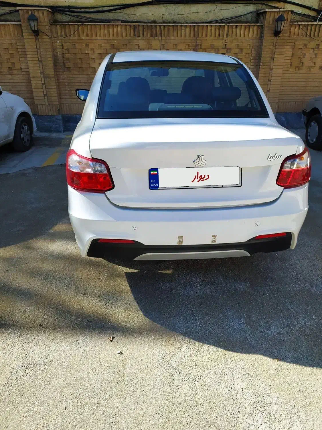 سایناSمدل 1403 سفید روغنی|خودرو سواری و وانت|خرم‌آباد, |دیوار