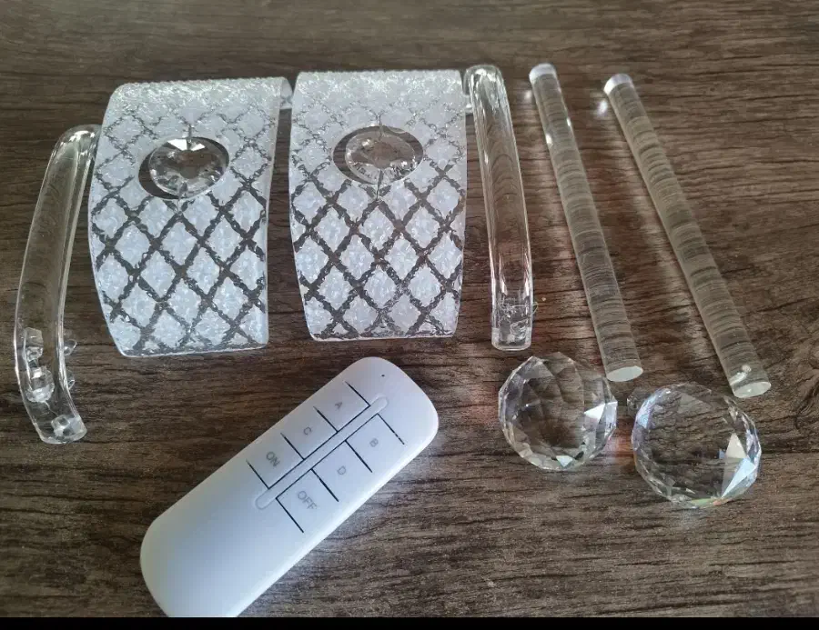 لوستر کریستال کنترلی فروش یا معاوضه|لوستر و چراغ آویز|پردیس, فاز ۲|دیوار