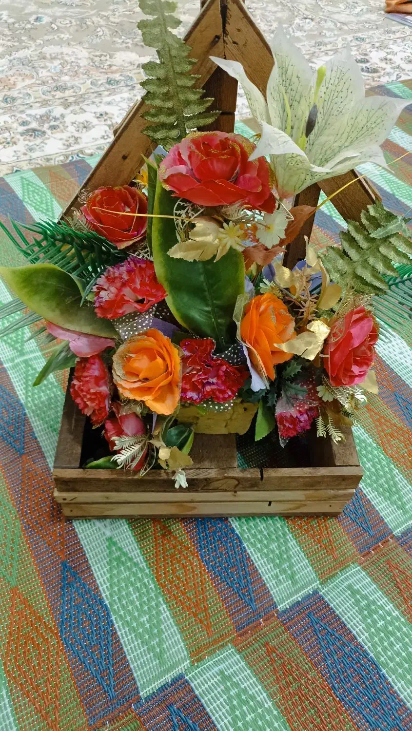 گل در گل مصنوعی|گل مصنوعی|مریوان, |دیوار