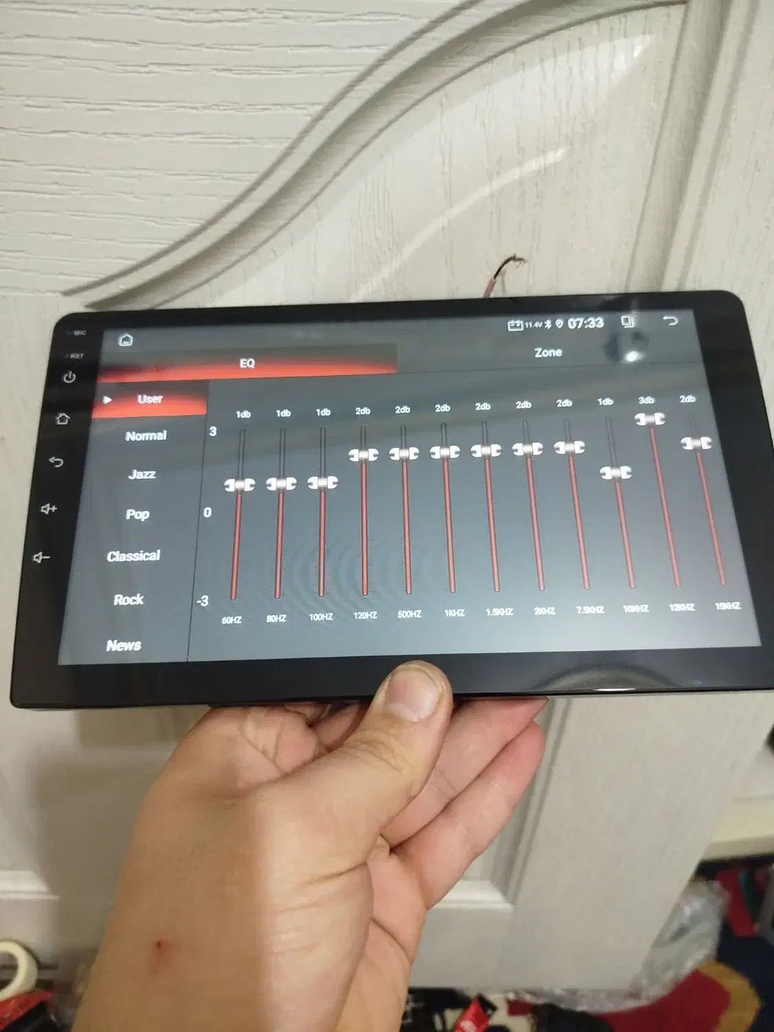 مانیتور اندروید ۱۰ اینچ برند کیا فن دار|قطعات یدکی و لوازم جانبی|تهران, خانی آباد نو شمالی|دیوار