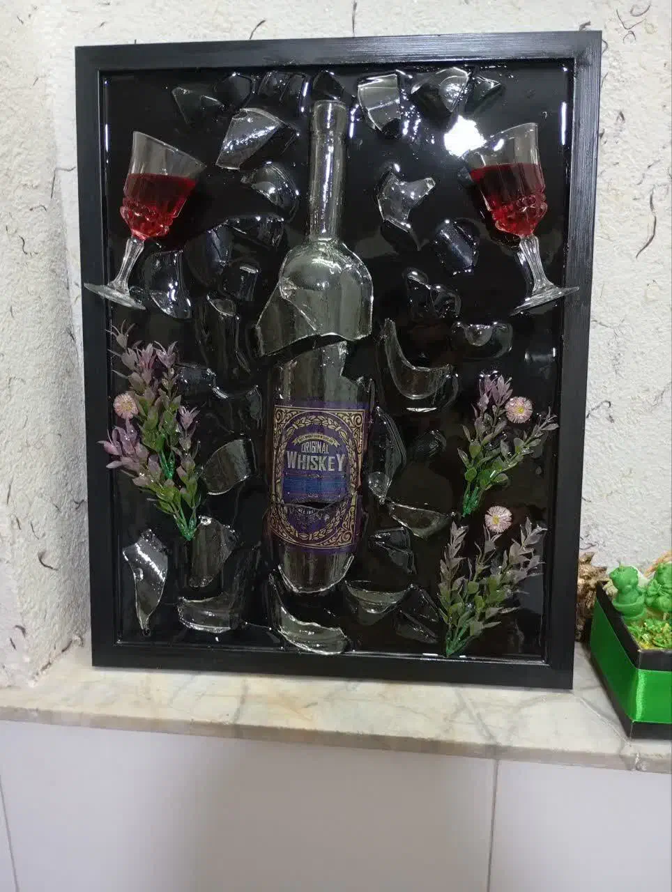 تابلو جام شکسته|تابلو، نقاشی، عکس|یزد, |دیوار