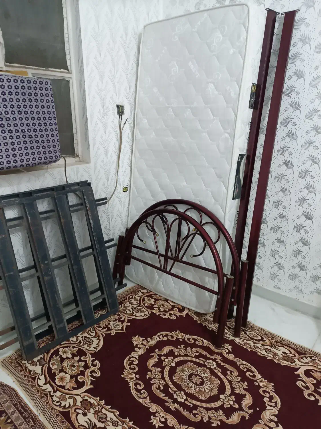 تخت و تشک تک نفره|تخت و سرویس خواب|اهواز, پردیس|دیوار