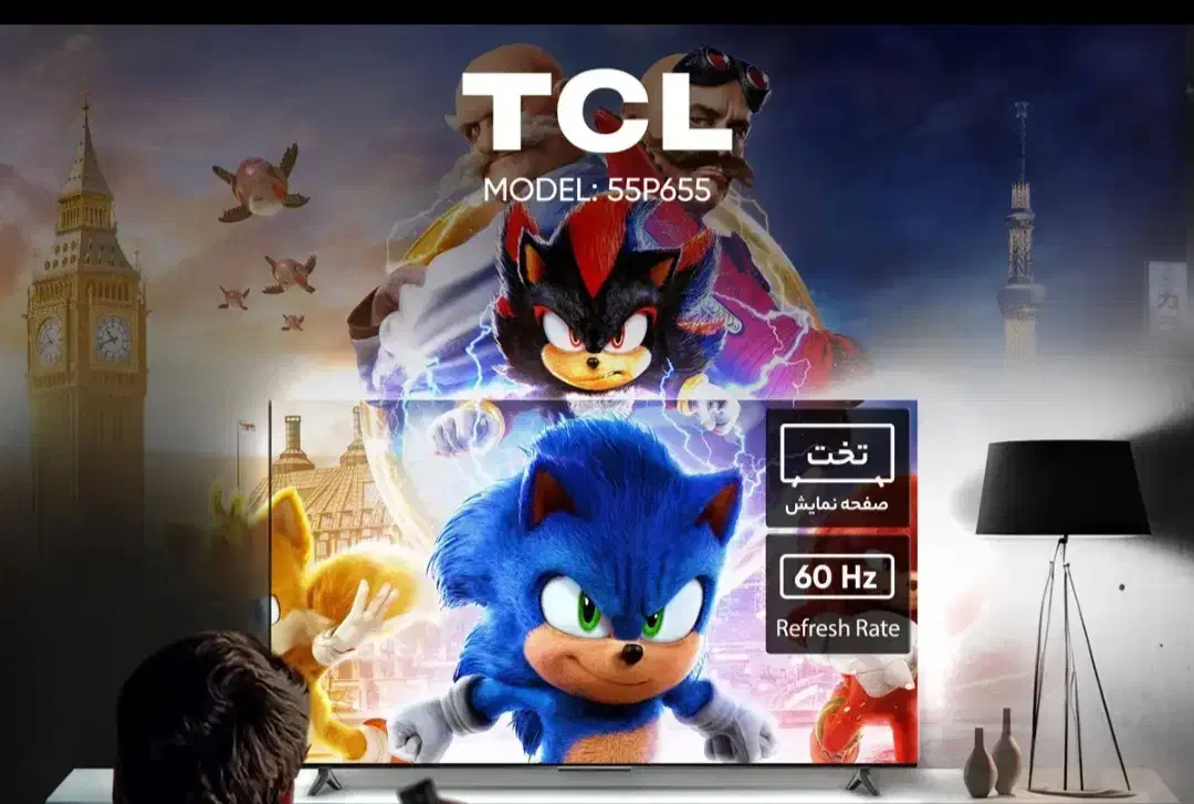 ال ای دی تی سی ال مدل 55p655. اندروید ۱۱|تلویزیون و پروژکتور|رشت, بازار|دیوار
