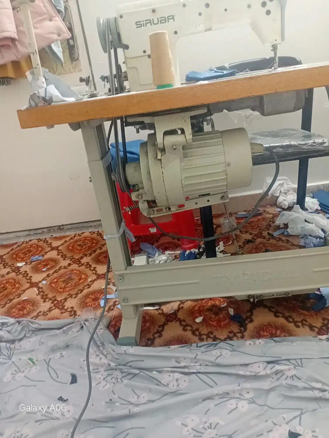 چرخ خیاطی راسته|چرخ خیاطی و ریسندگی|پاکدشت, شهرک انقلاب|دیوار