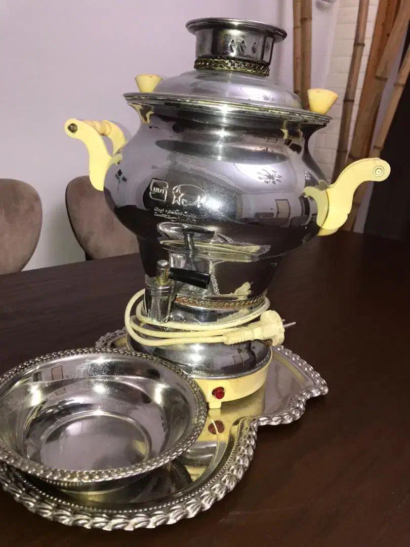 سماور برقی ۳ لیتری|سماور، چای‌ساز، قهوه‌ساز|لاهیجان, امیرشهید|دیوار