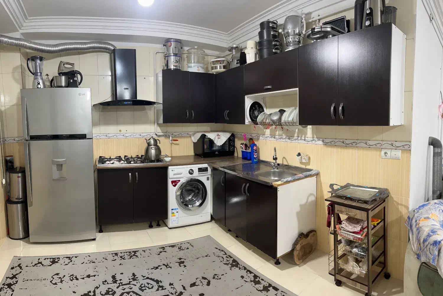 کابینت اشپزخونه|جاکفشی، کمد، دراور|کردکوی, |دیوار