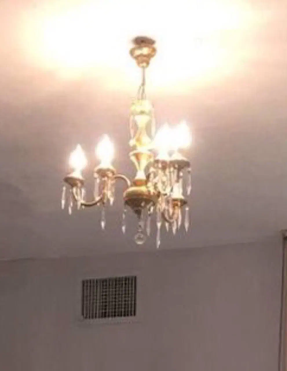 لوستر برنز سهیلی|لوستر و چراغ آویز|خرمآباد, |دیوار