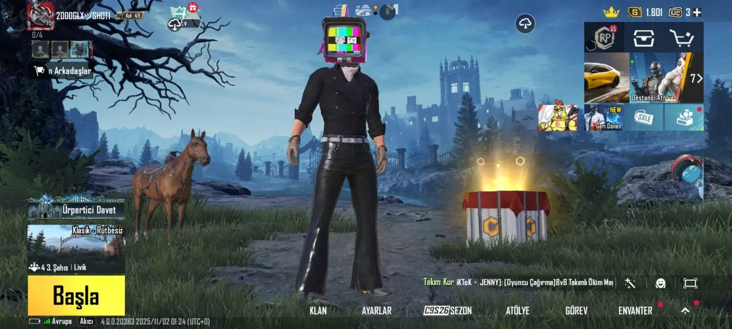 پابجی اک|کنسول، بازی ویدئویی و آنلاین|تبریز, |دیوار