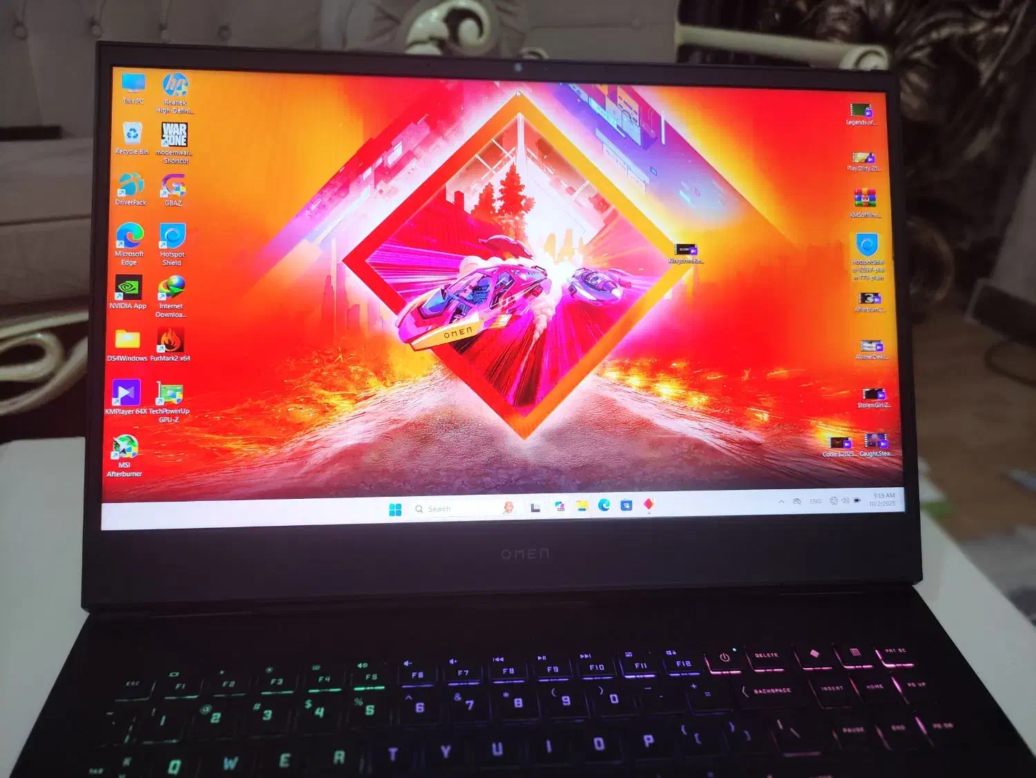 لپ تاپ گیمینگ HP Omen 16|رایانه همراه|کرمانشاه, |دیوار