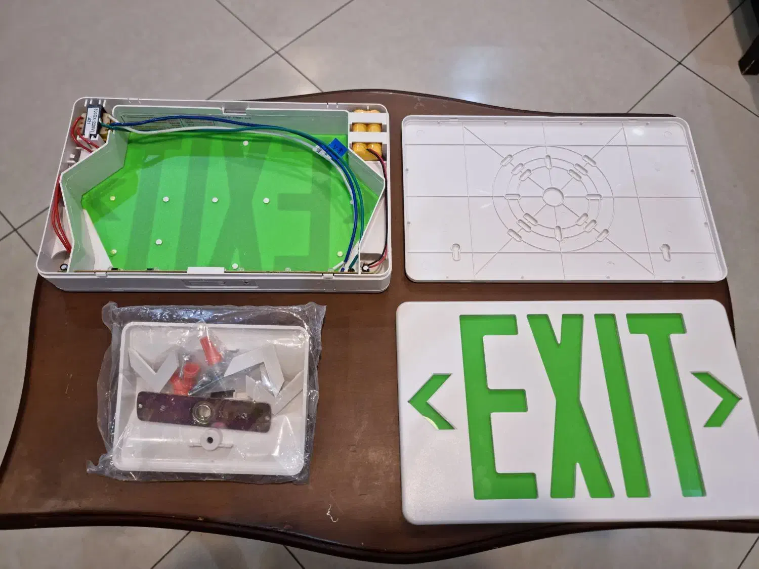 چراغ خروج exit light دوطرفه|لامپ و چراغ|تهران, ونک|دیوار