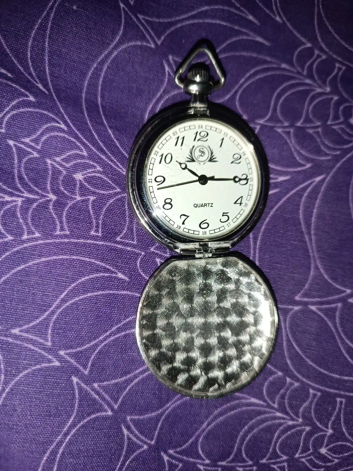 ساعت جیبی نقره قدیمی|کلکسیون اشیاء عتیقه|کرج, شهرک بنفشه|دیوار