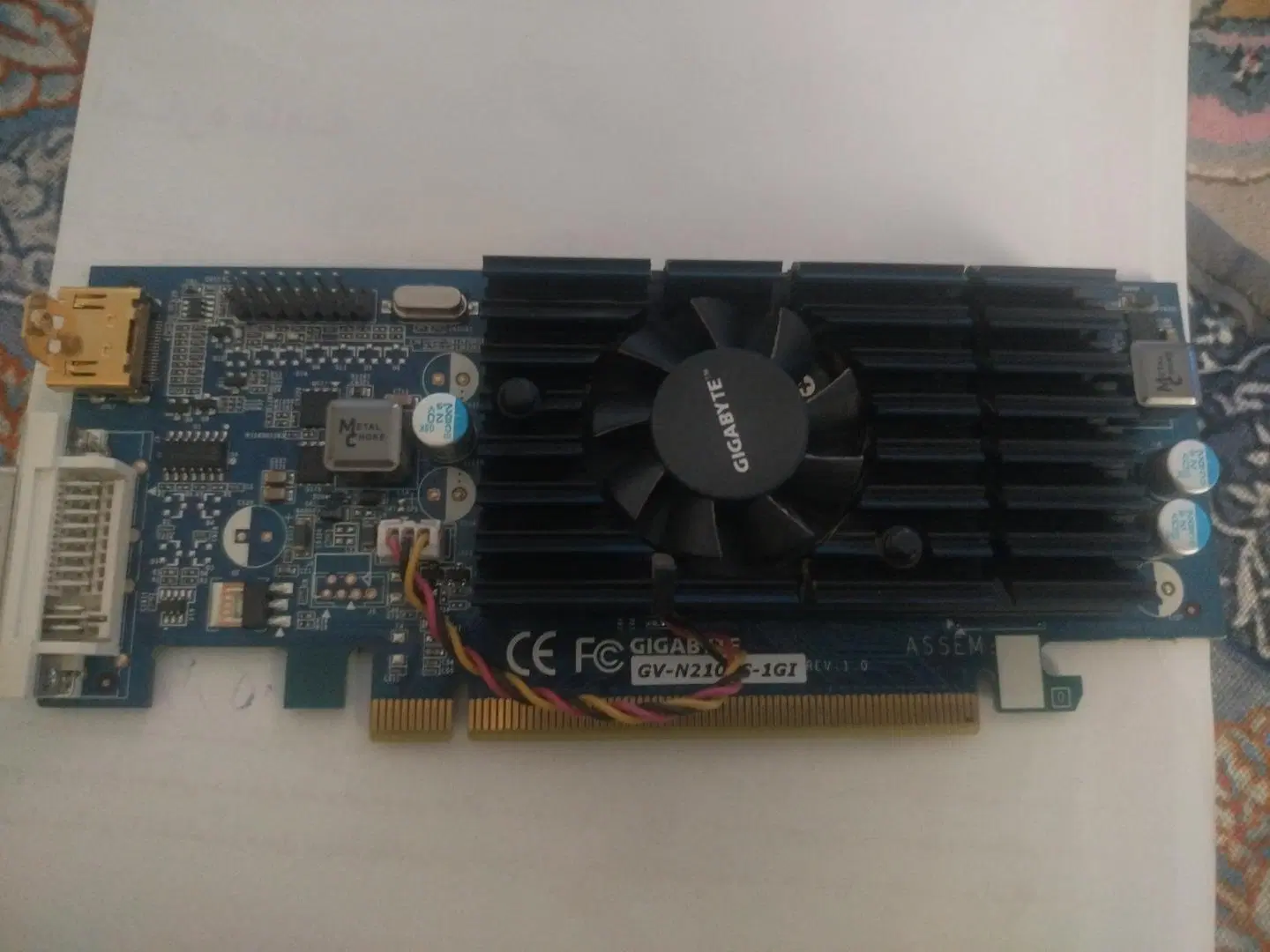 Gigabyte GeForce 210 1GB|قطعات و لوازم جانبی رایانه|اسلام‌شهر, شهرک قائمیه|دیوار