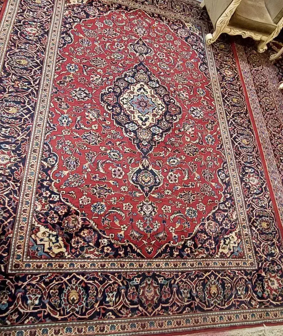 ۲عددفرش دستباف ۹متری کاشان|فرش|اسلامشهر, شهرک واوان|دیوار