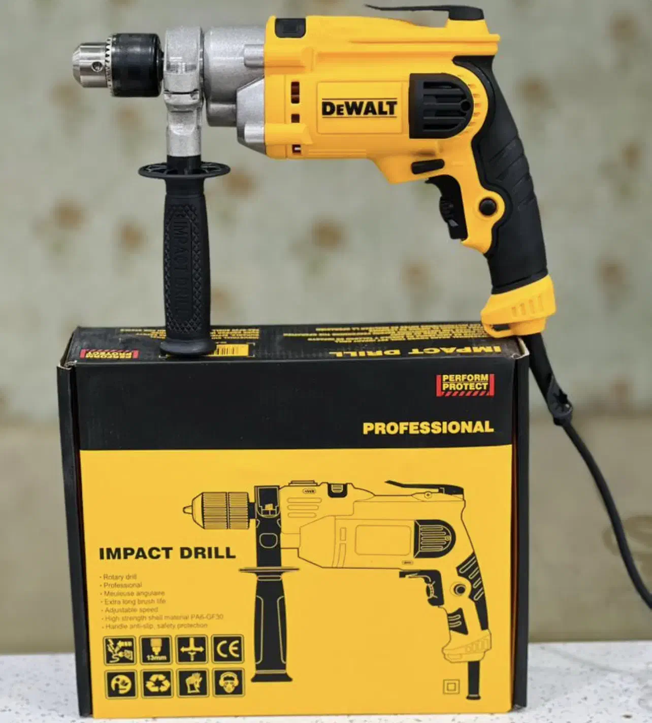 دریل چکشی نیم گریبکسی صنعتی 1250wدیوالت DEWALT|ابزارآلات|اصفهان, شاهد|دیوار
