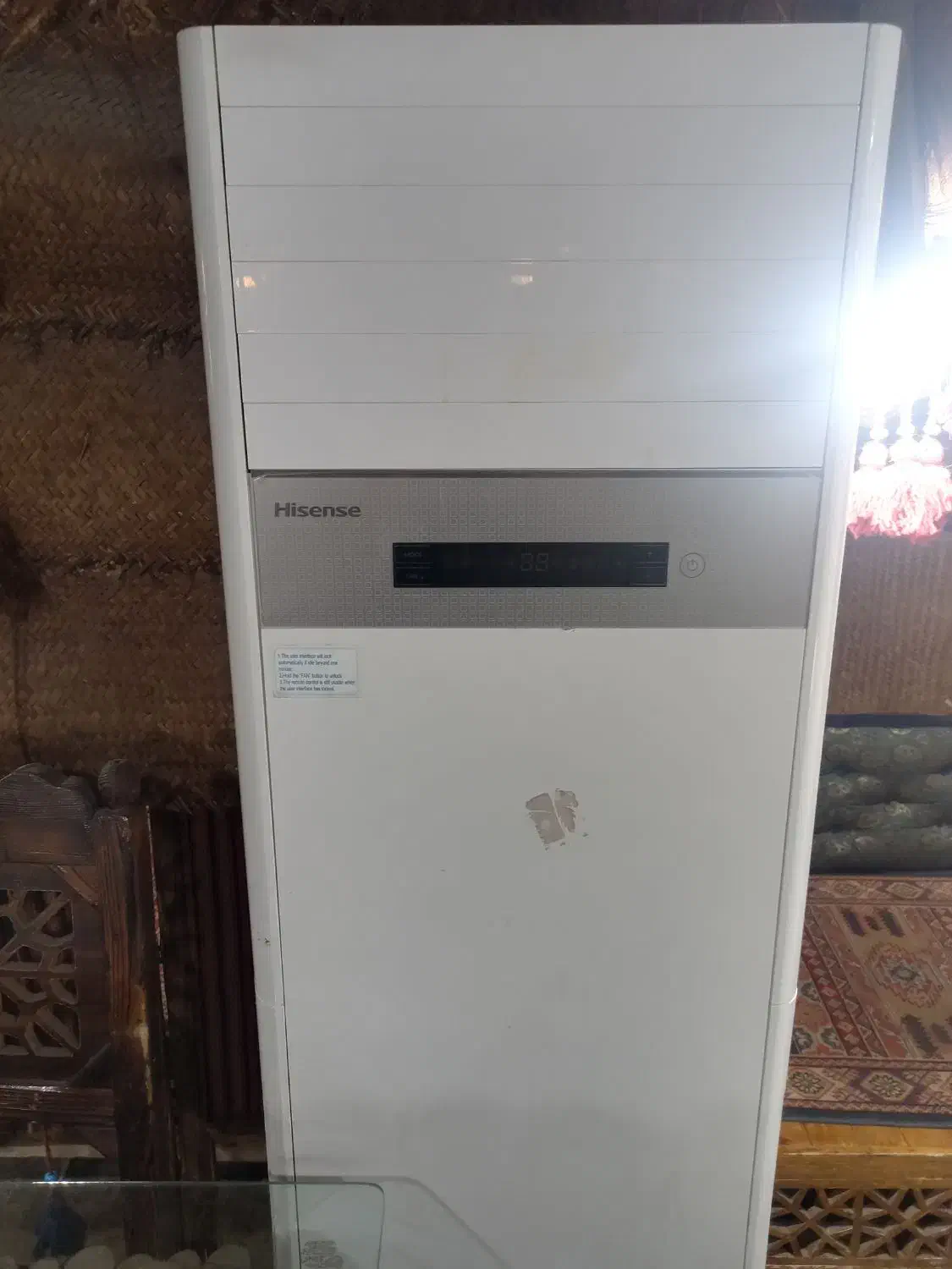 دو عدد اسپلیت ایستاده در حد نو تک فاز|کولر گازی و فن‌کوئل|کرمان, |دیوار