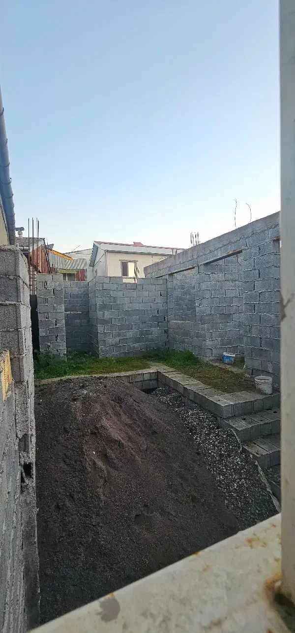 فروش ویلایی نیمه ساز دوخواب روبروی باغ خاوری|فروش خانه و ویلا|لنگرود, |دیوار