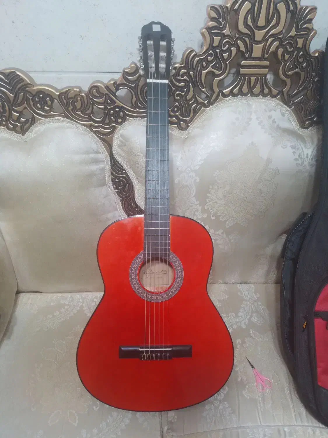 گیتار (نو به همراه کیف|گیتار، بیس، امپلیفایر|لنجان, |دیوار