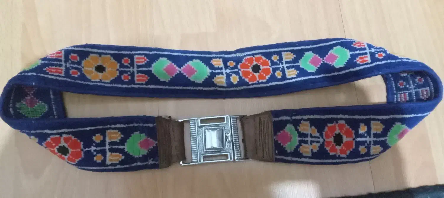 کمربند سنتی کلاه منجوق بافت|کیف، کفش، کمربند|کرج, خرمدشت|دیوار