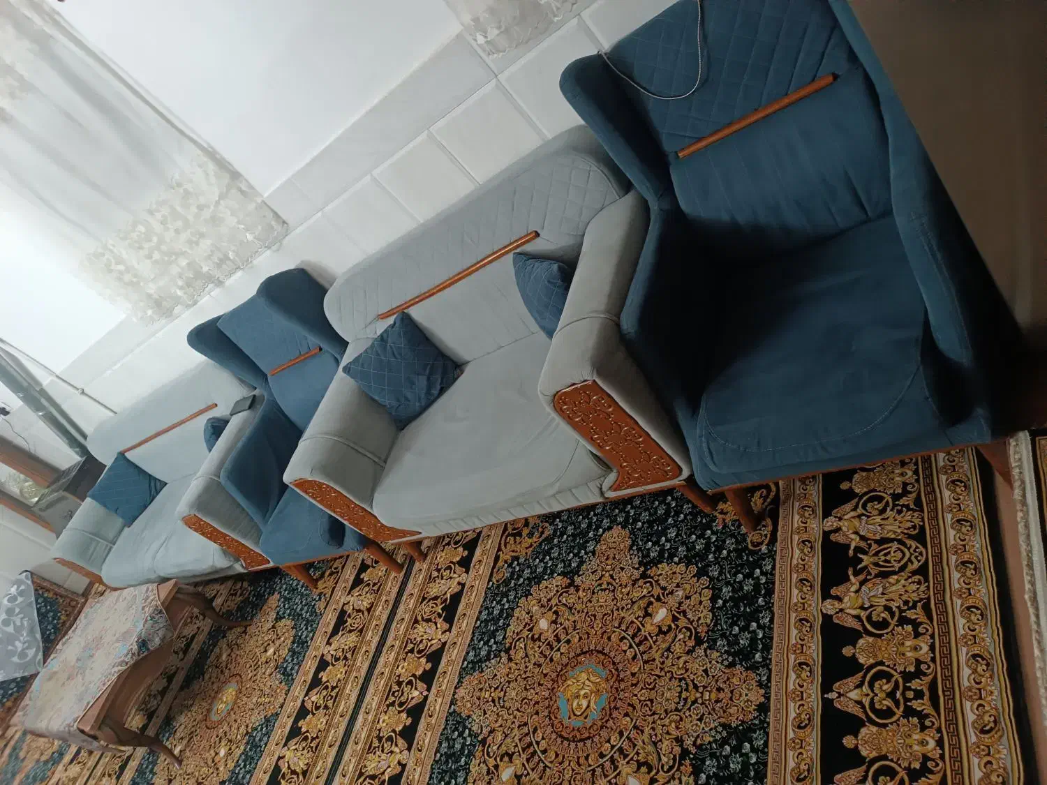 مبل هفت نفره|مبلمان خانگی و میز عسلی|قم, ولیعصر|دیوار