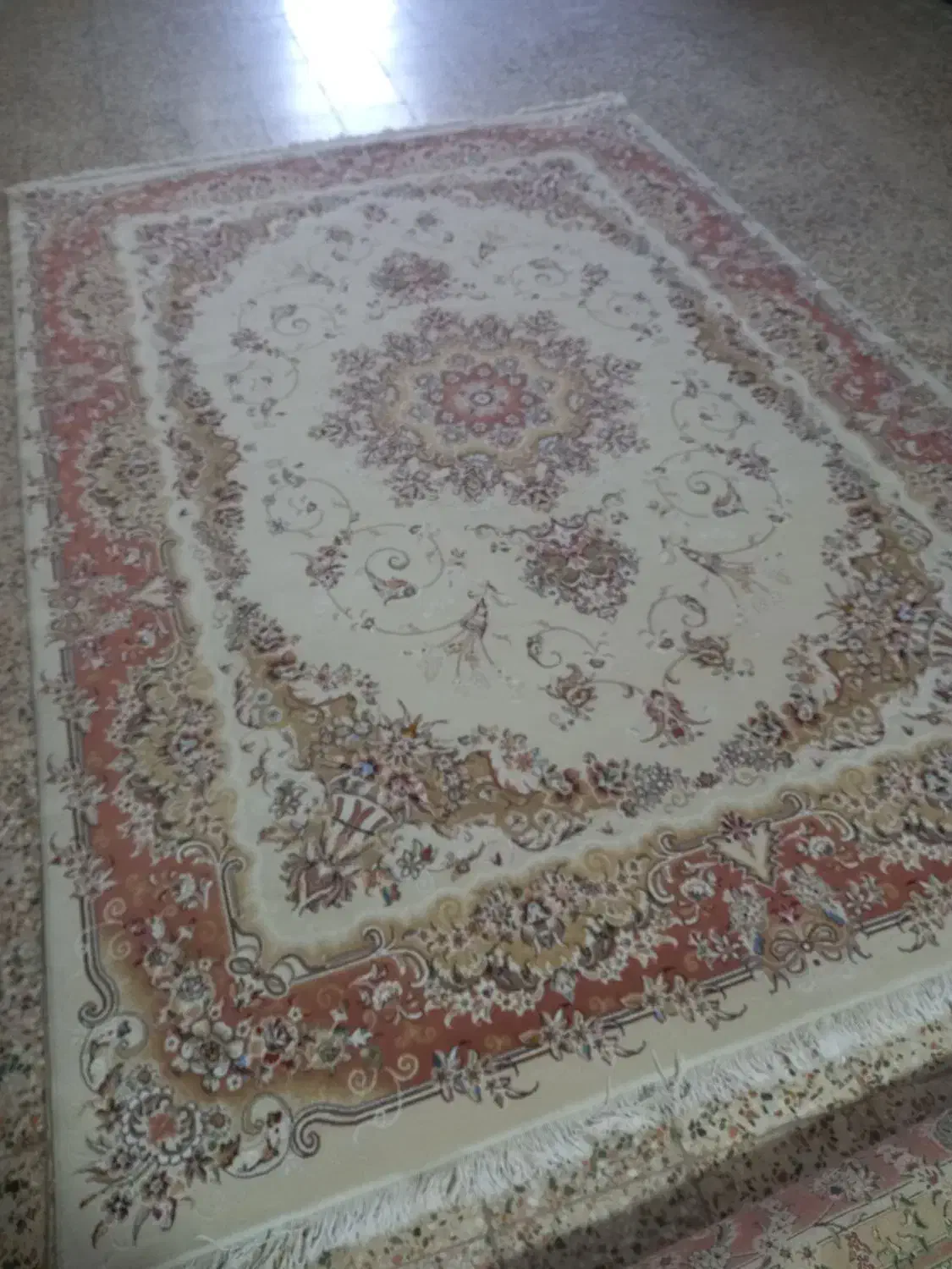 فرش۱۲متری و۹متری کرم|فرش|کوهدشت, |دیوار