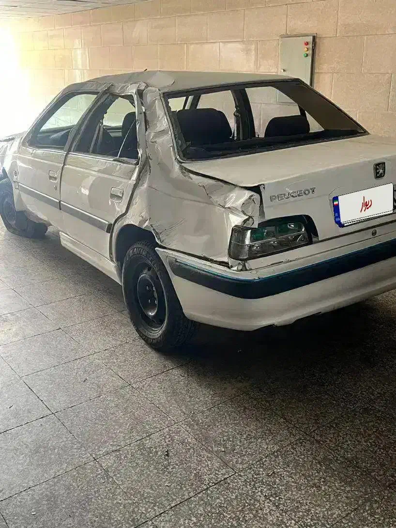 پارس تیوفایو ۱۴۰۰ تصادفی|خودرو سواری و وانت|شیراز, آبیاری|دیوار