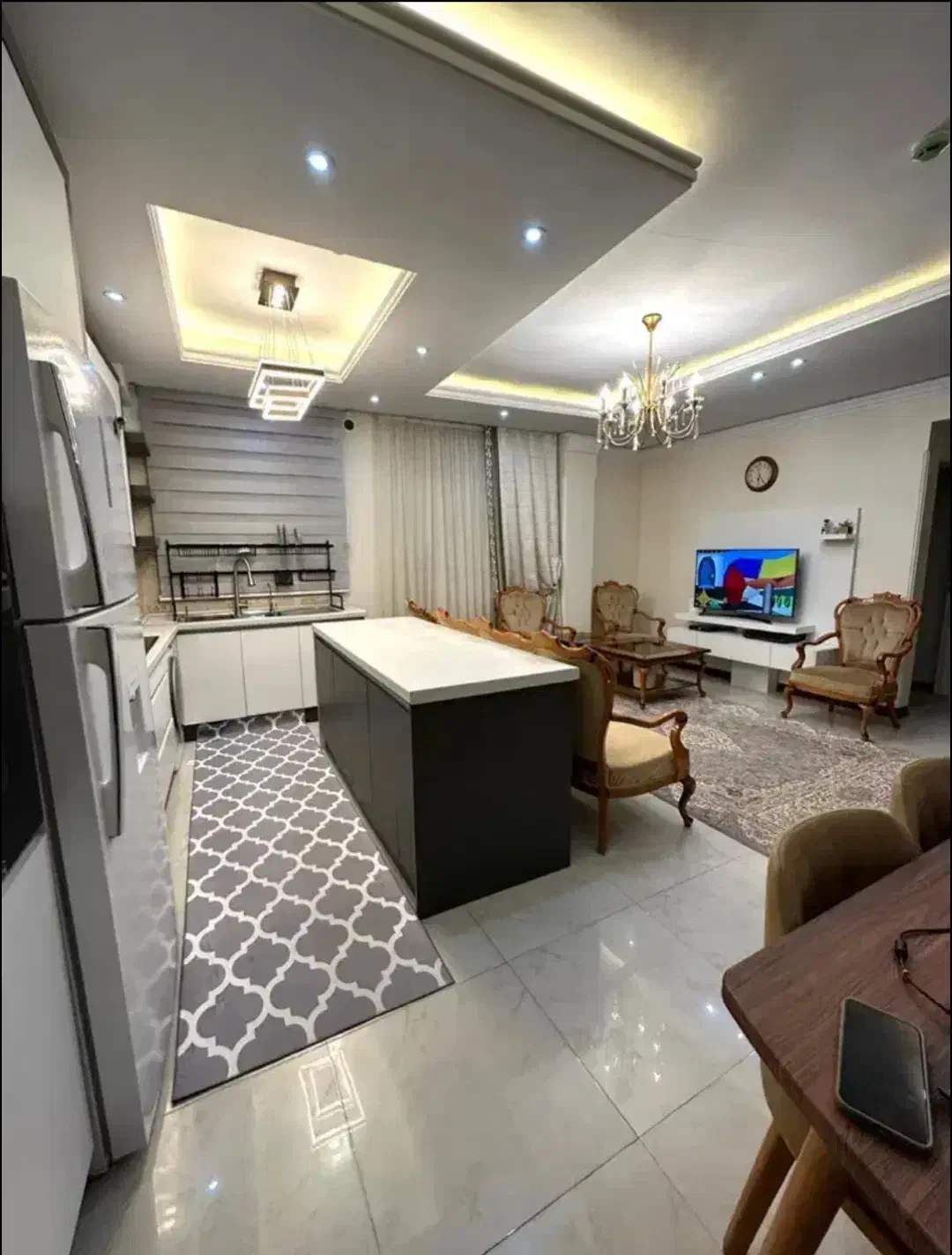 ۶۹متر ۲خواب سالن پرده خور شهرک نفت/املاک آکو|فروش آپارتمان|تهران, شهرک نفت|دیوار