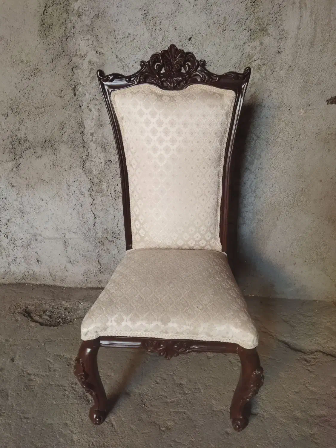 صندلی تکی کلاسیک|میز و صندلی غذاخوری|جاجرود, |دیوار