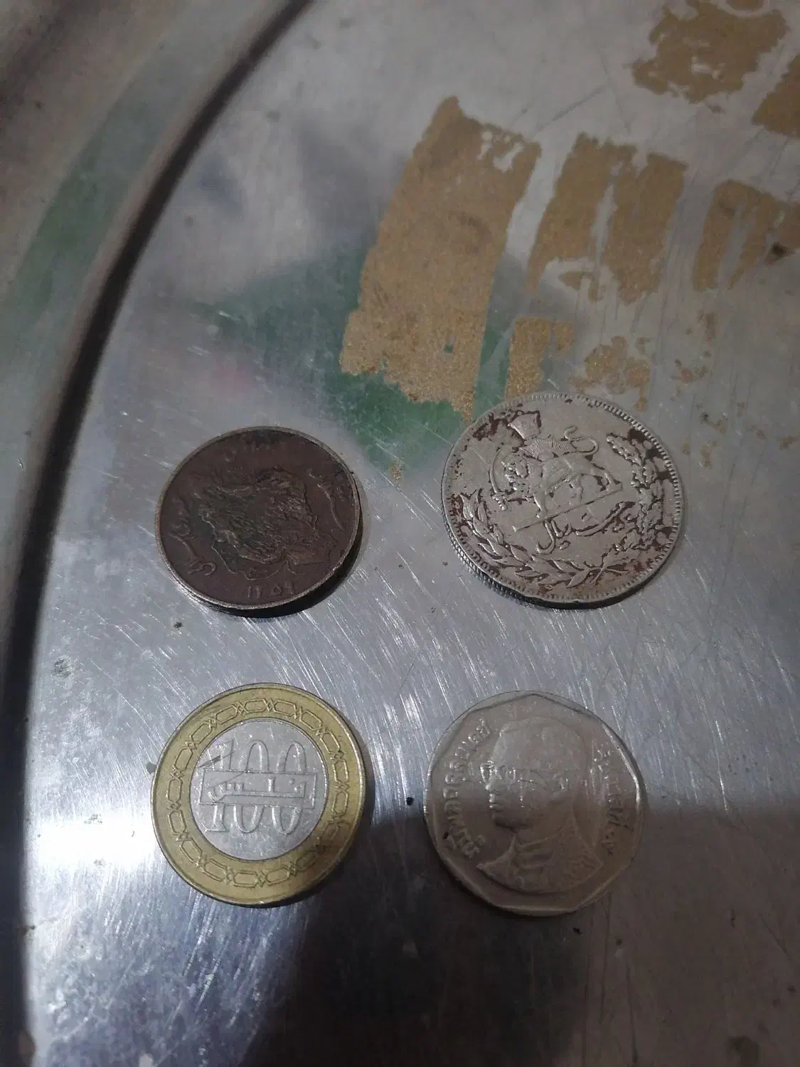 سکه قدیمی|کلکسیون سکه، تمبر، اسکناس|گناباد, |دیوار