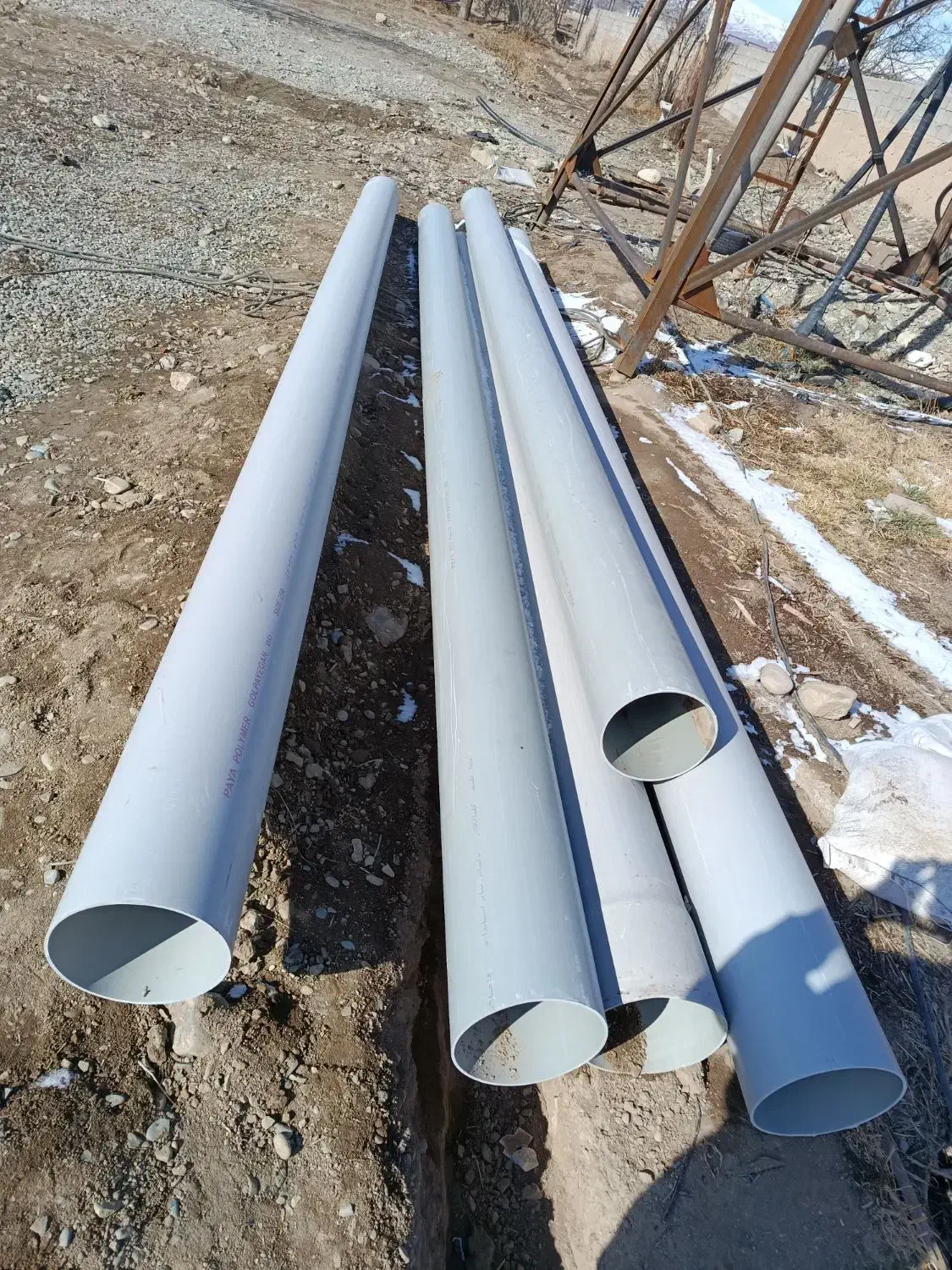 ۵عدد لوله پولیکای ۱۰اینچ ۵میل|ابزارآلات|کرج, نوروزآباد|دیوار