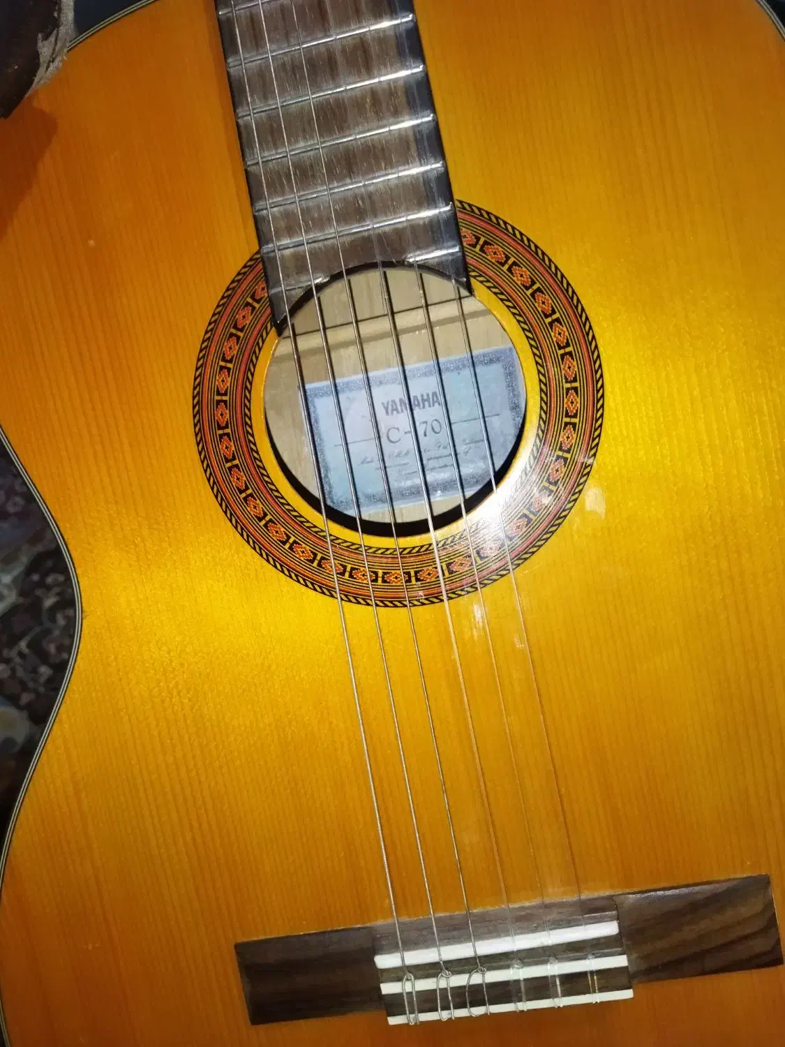 گیتار یاماها c70|گیتار، بیس، امپلیفایر|قوچان, |دیوار