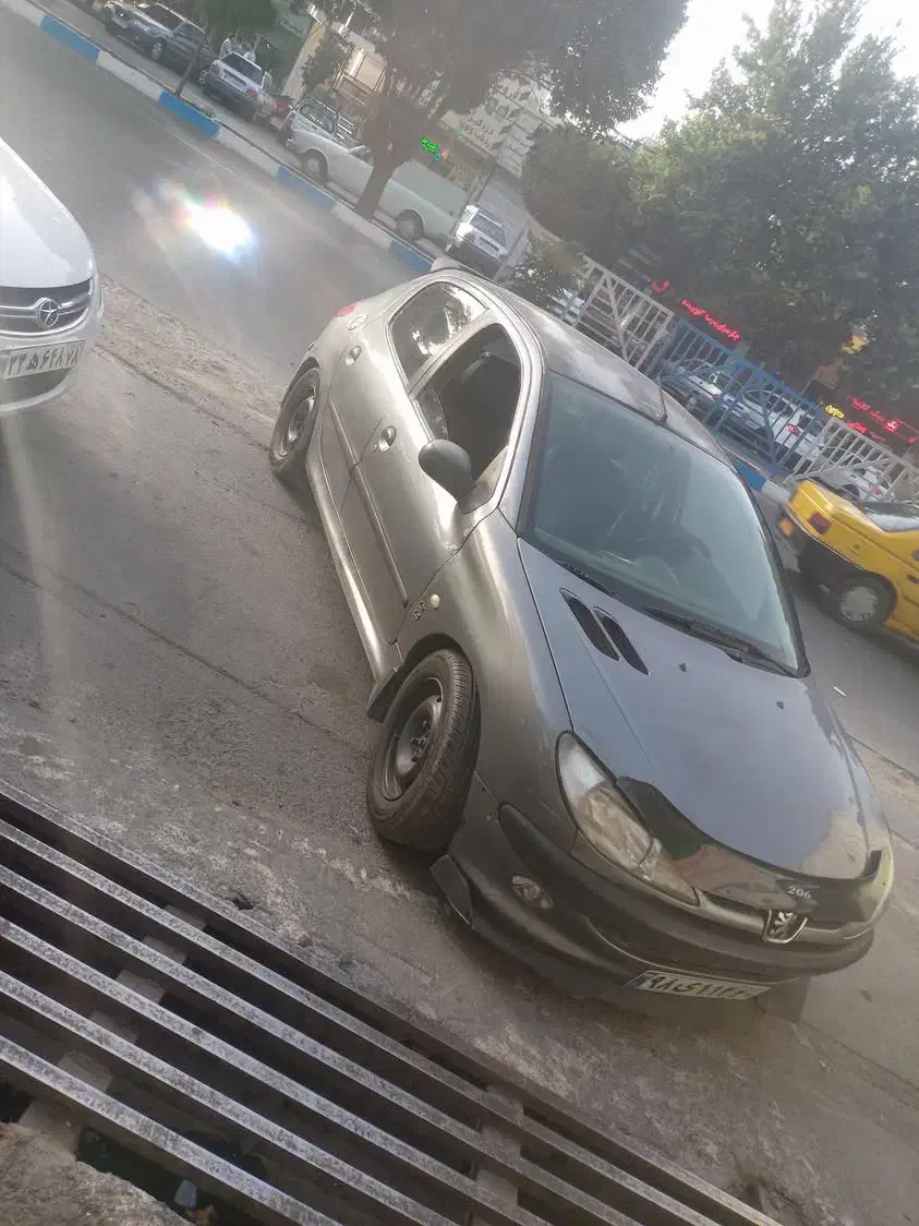 ۲۰۶ تیپ ۲مدل ۸۳|خودرو سواری و وانت|تهران, سازمان برنامه شمالی|دیوار