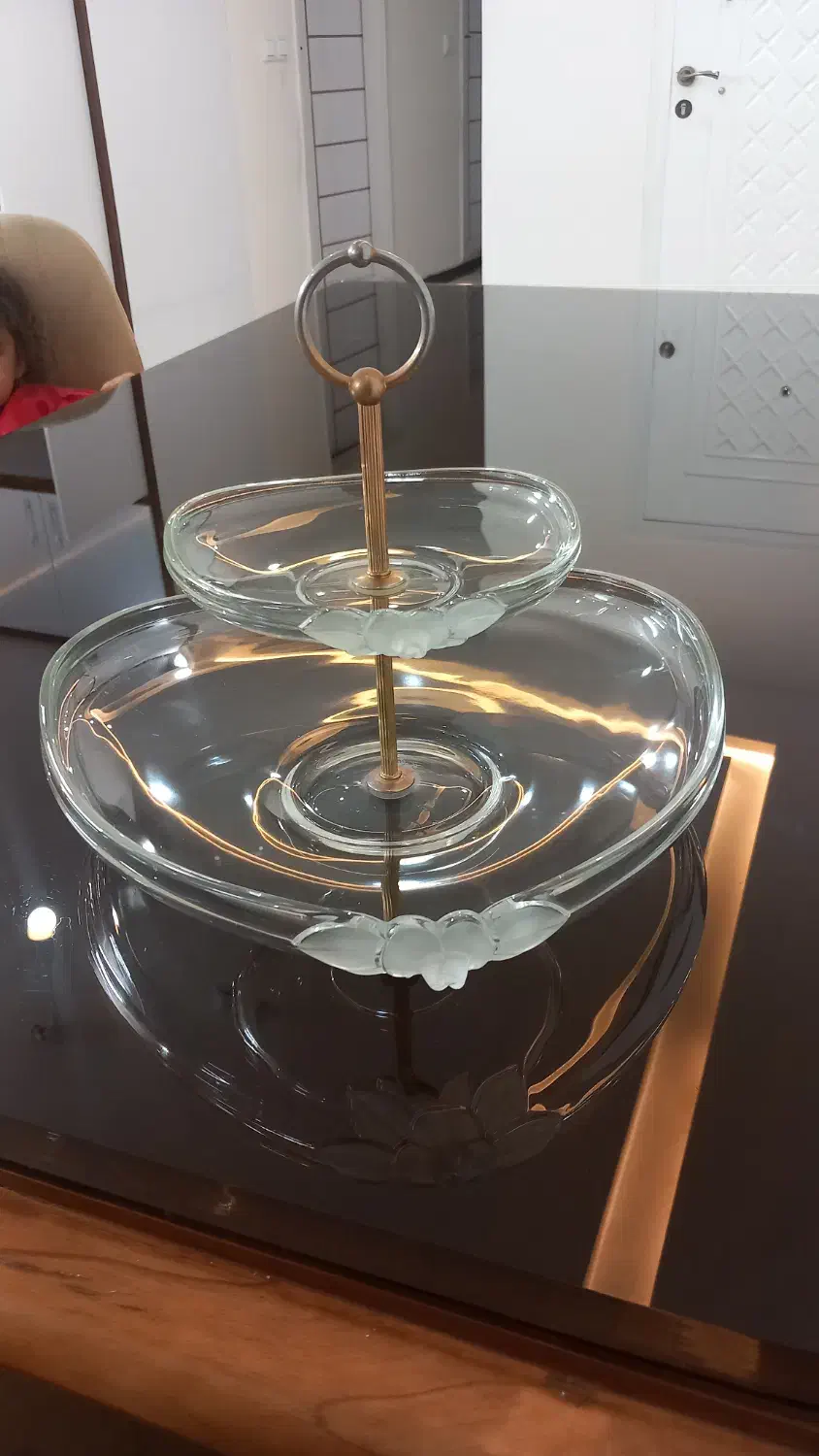 کریستال والتر کمیاب تک گل رز ناتاشا لوور|ظروف سرو و پذیرایی|مشهد, فتح المبین|دیوار