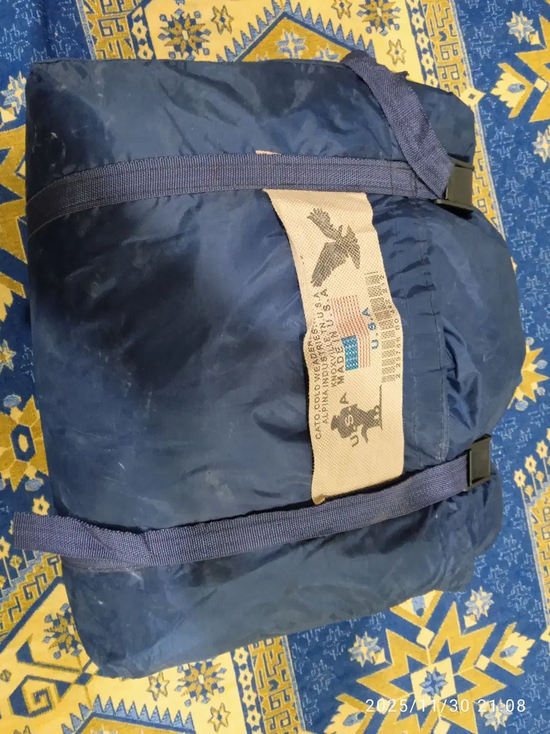 یک عدد کیسه خواب آمریکایی اصل منفی 25درجه دست دوم|کوهنوردی و کمپینگ|سنقر, |دیوار