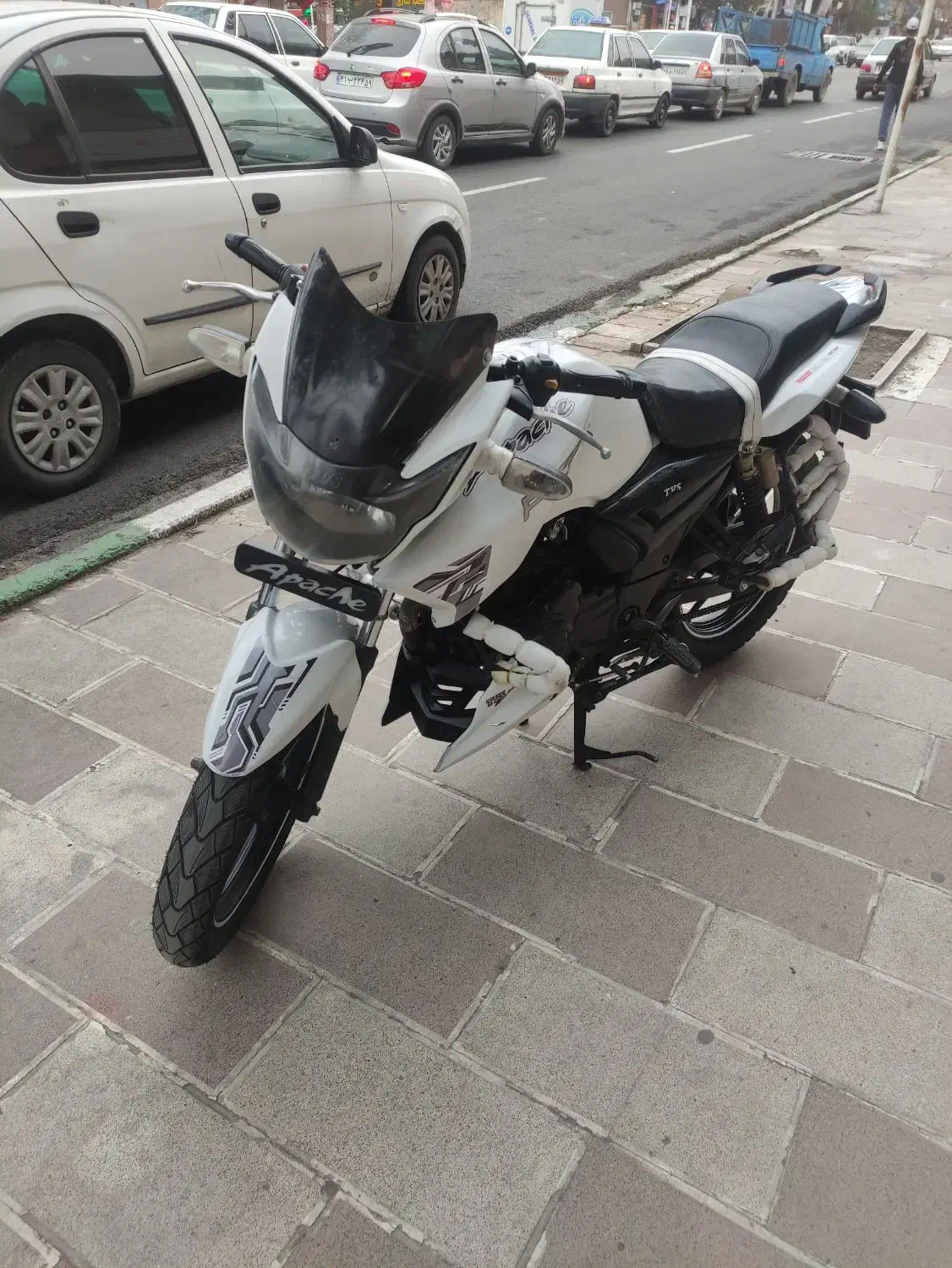 موتور آپاچی و لوازم|موتورسیکلت|گرگان, |دیوار