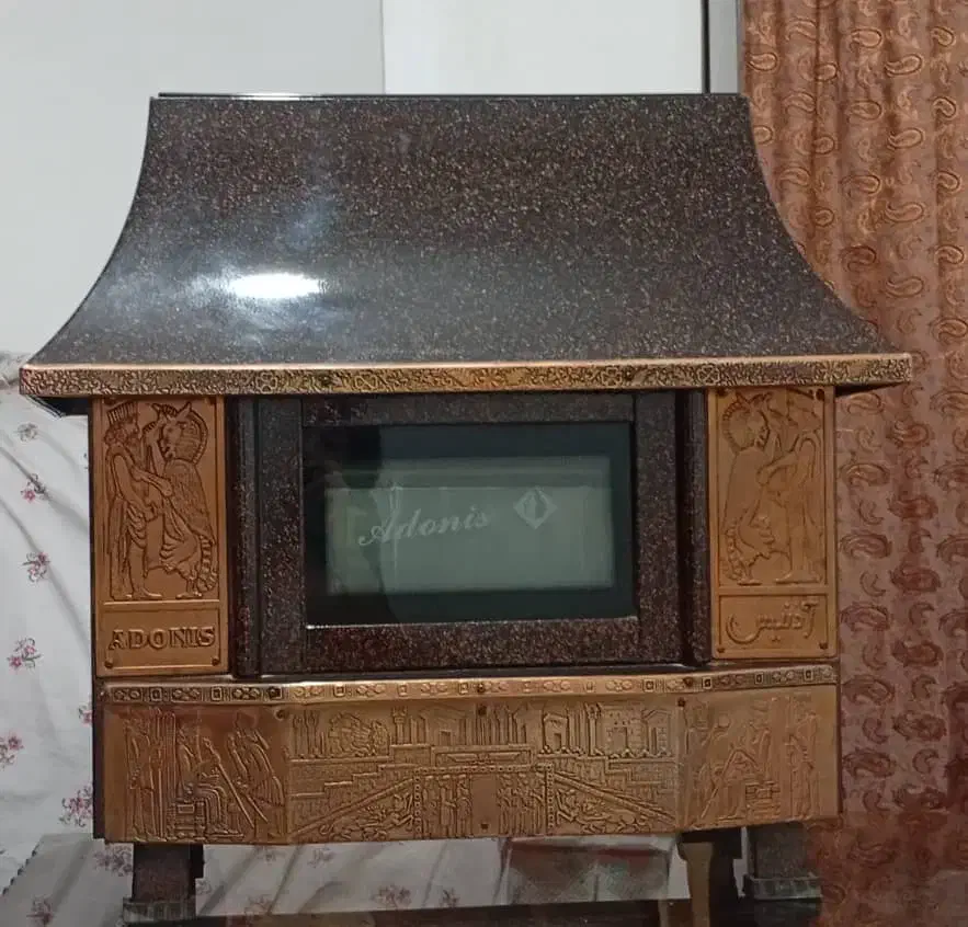 شومینه گازی ادونیز|بخاری، هیتر، شومینه|زرقان, |دیوار