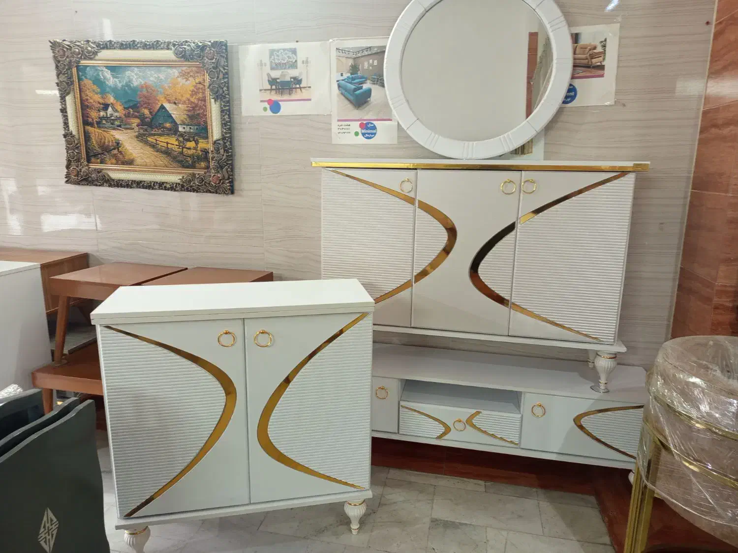 « ست کامل » مدل دیور|بوفه، ویترین، کنسول|قدس, شهر‌قدس|دیوار