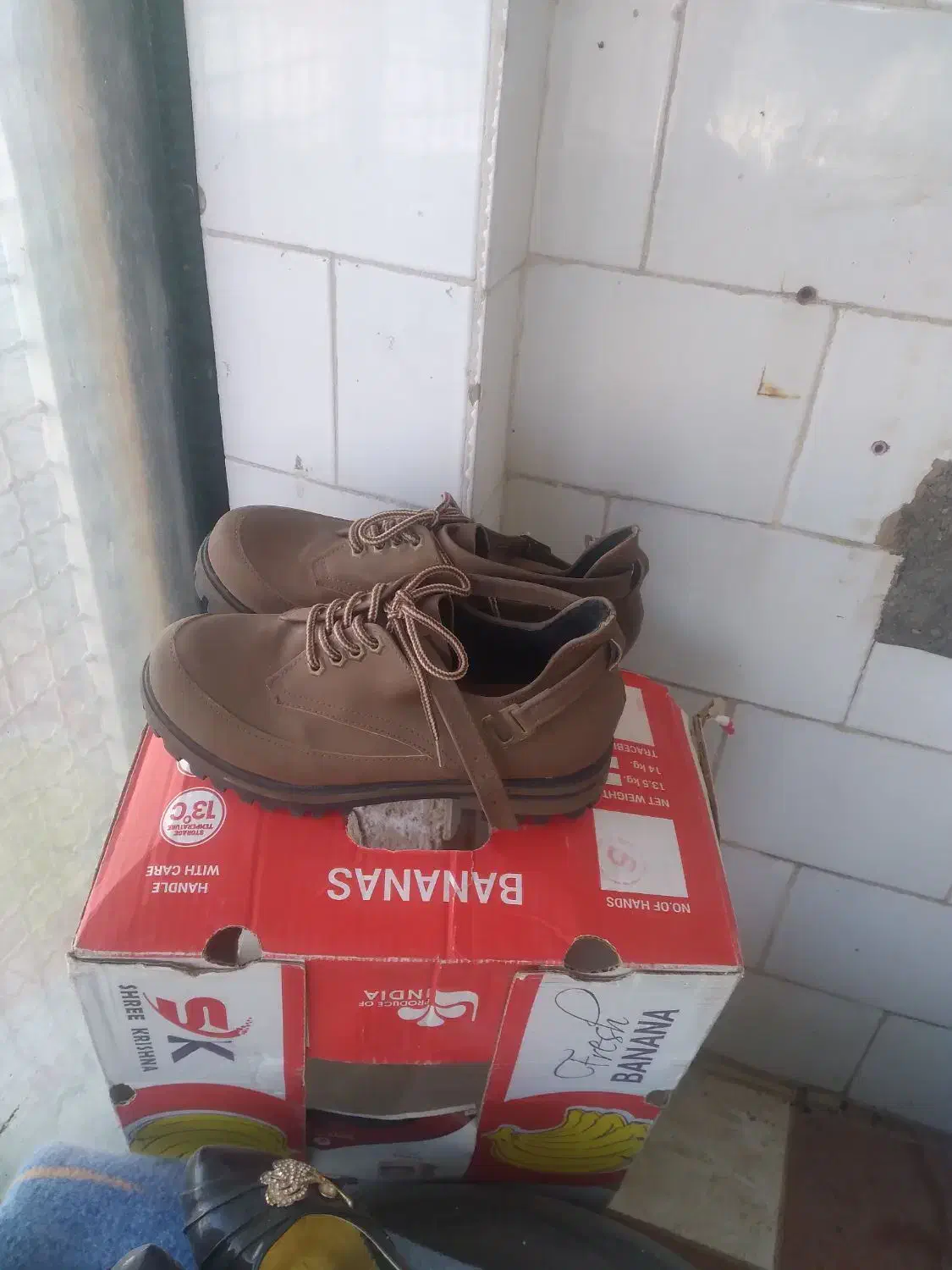 کتانی وکفش مجلسی|کیف، کفش، کمربند|شیروان (خراسان), |دیوار