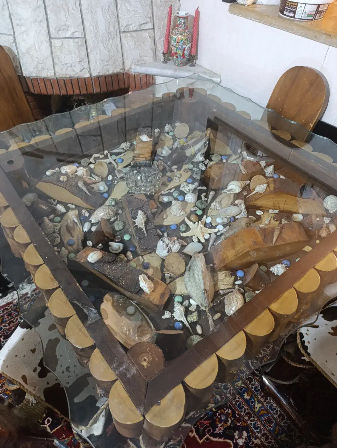 میز نهار خوری چهار نفره|میز و صندلی غذاخوری|شیراز, لاله|دیوار