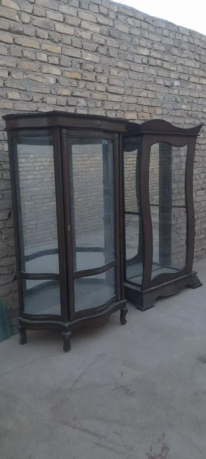 کمد شیشه ای|بوفه، ویترین، کنسول|اردکان, |دیوار