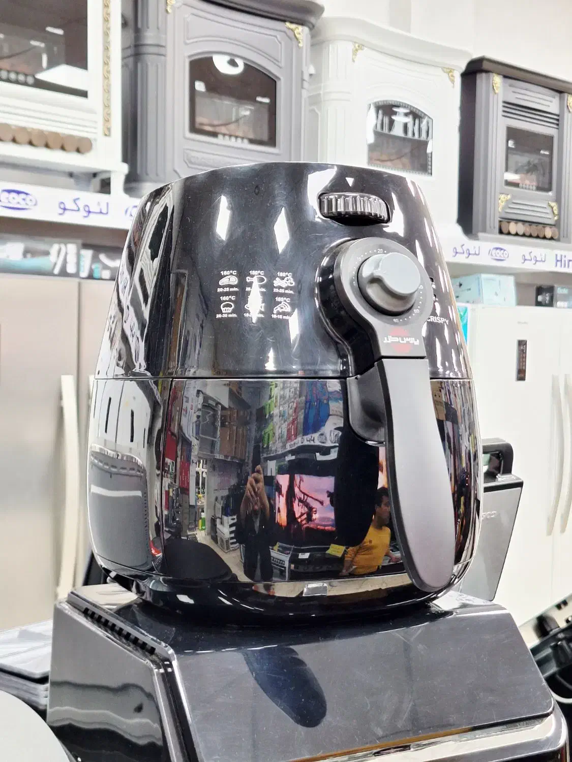 سرخ کن رژیمی بدون روغن پارس خزر مدل کریسپی|اجاق گاز و لوازم برقی پختوپز|نیشابور, گنبد سبز|دیوار