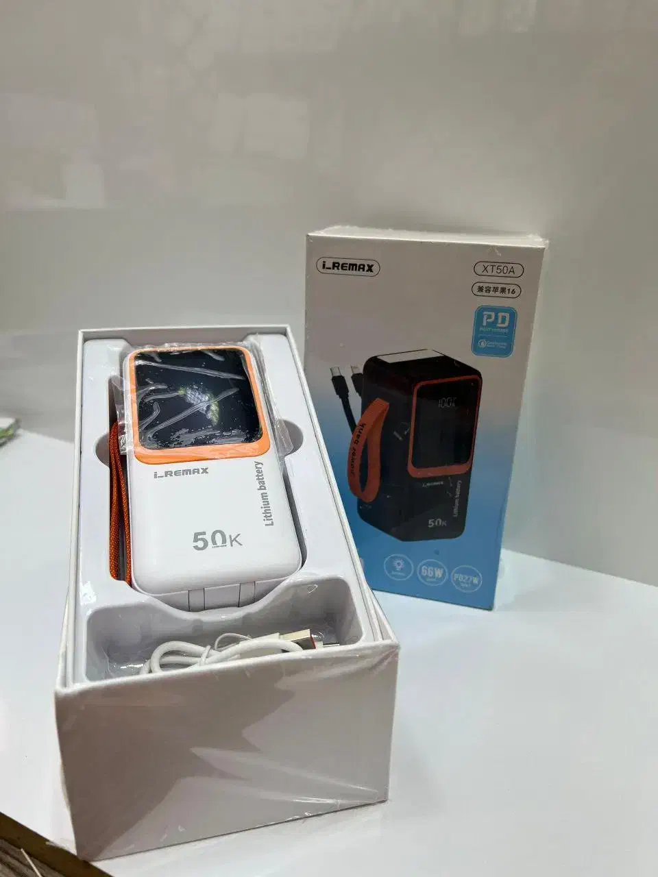 پاوربانک اورجینال 50هزار ریمکس 66وات|لوازم جانبی موبایل و تبلت|قم, دروازه کاشان|دیوار