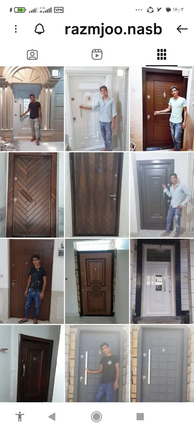 نصب و تعویض و تعمیر درهای ضد سرقت|خدمات پیشه و مهارت|ساری, |دیوار